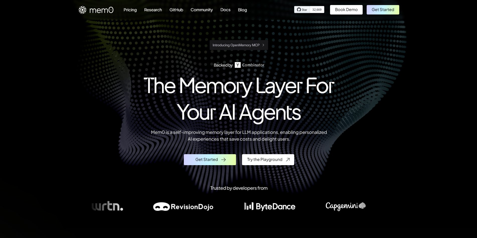 MCP for Memorization - Mem0.ai